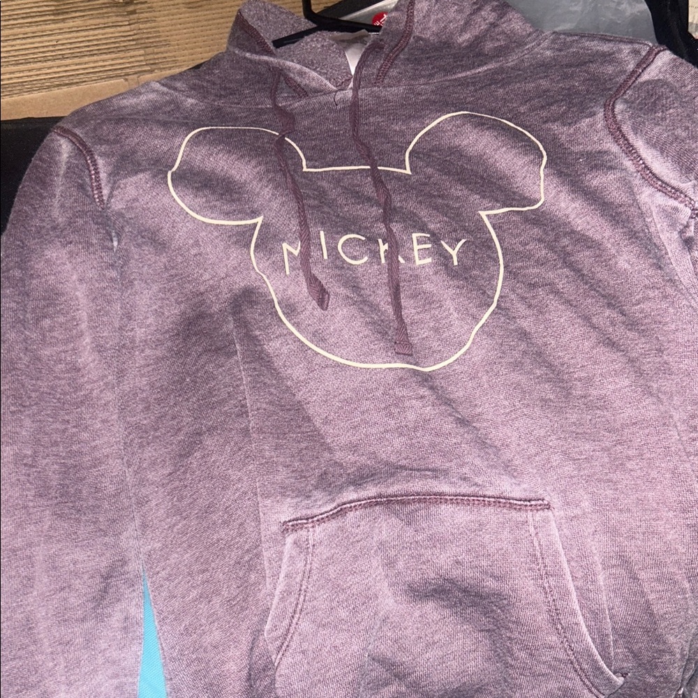 Mickey Mouse Purple Hoodie